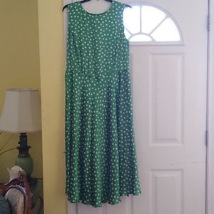 Vintage Polkadot Dress